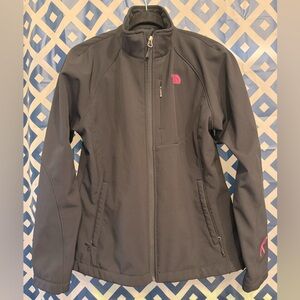 The North face Breast cancer awareness edition jacket. Womens large black pink